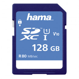 HAMA 00124137 SDXC Μemory Card 128GB Class 10 | Hama