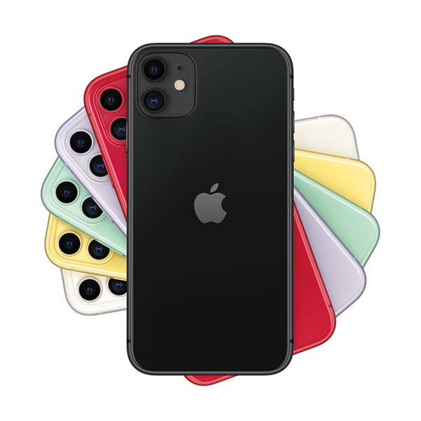 APPLE iPhone 11 64GB Smartphone, Μαύρο | Apple| Image 2