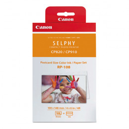 CANON RP-108 Photo Paper for Selphy Printer | Canon