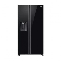SAMSUNG RS65R54422C/EO Ψυγείο Ντουλάπα, Μαύρο | Samsung