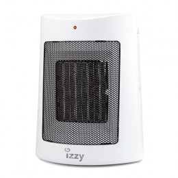 IZZY 223340 Ceramic Fa Heater, White | Izzy
