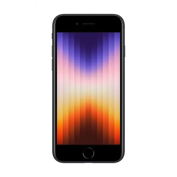 APPLE MMXJ3KG/A iPhone SE (2022) 5G Smartphone 128GB, Midnight Μαύρο | Apple| Image 1