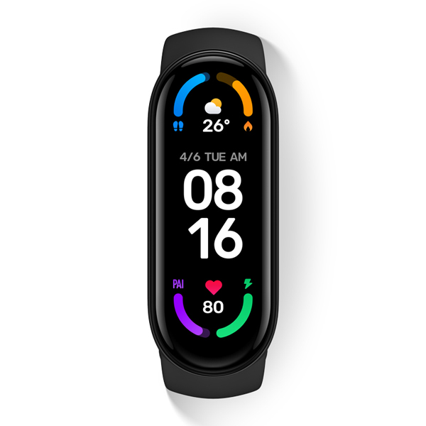 XIAOMI Mi Smart Band 6 NFC Smartwatch, Mαύρο | Xiaomi| Image 3