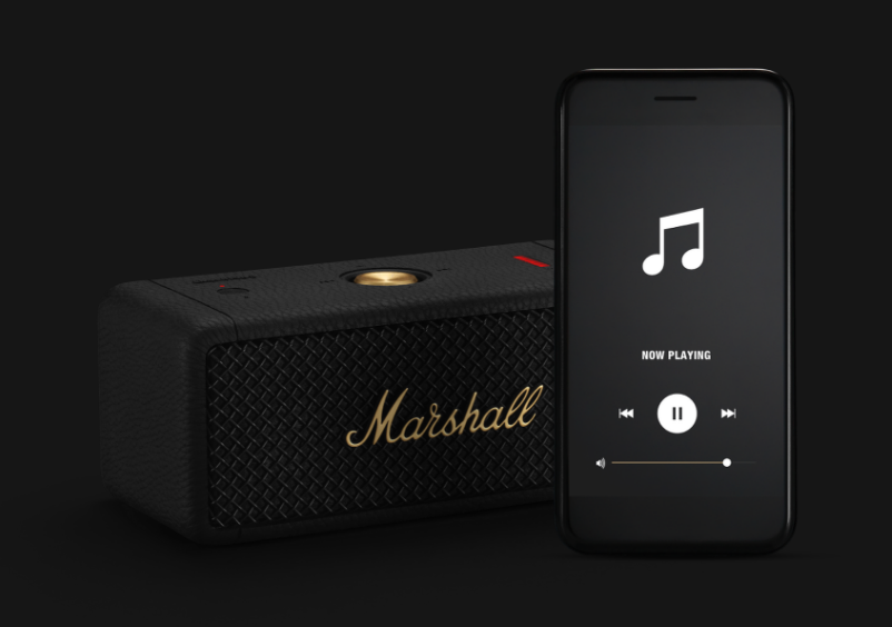 Parlante portátil Bluetooth Marshall Emberton - MacOnline