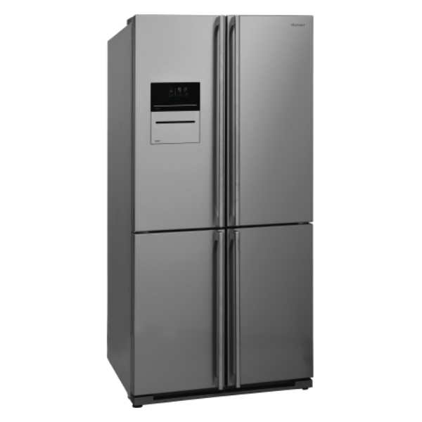 sharp fridges 63 silver