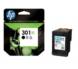 HP 301XL High Yield Original Ink Cartridge, Black | Hp