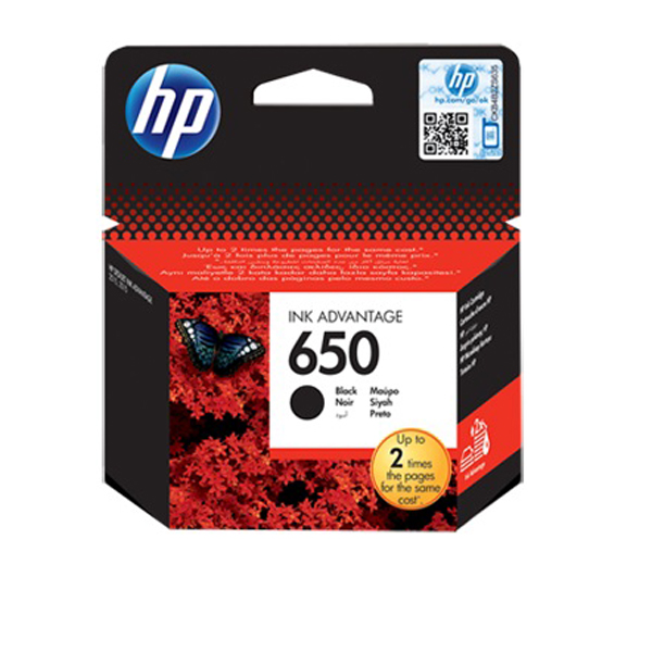 HP 650 Ink Cartridge, Black