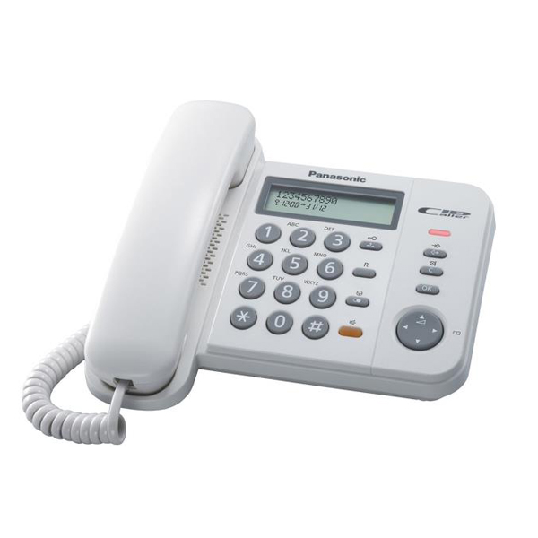 PANASONIC KX-TS580 Corded Telephone, White