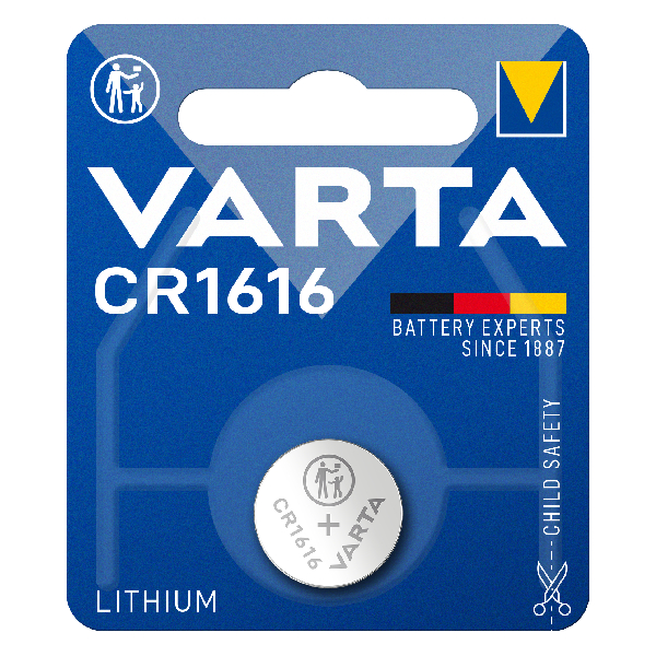 VARTA CR1616 Βutton Cell Battery Lithium