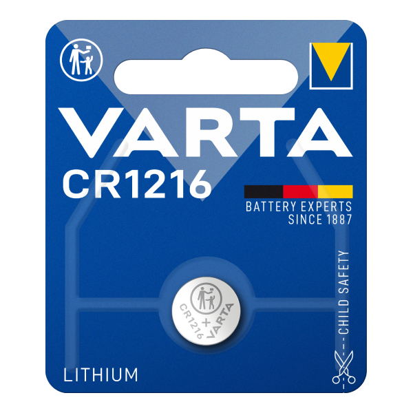 VARTA CR1216 Μπαταρία Κουμπί Λιθίου