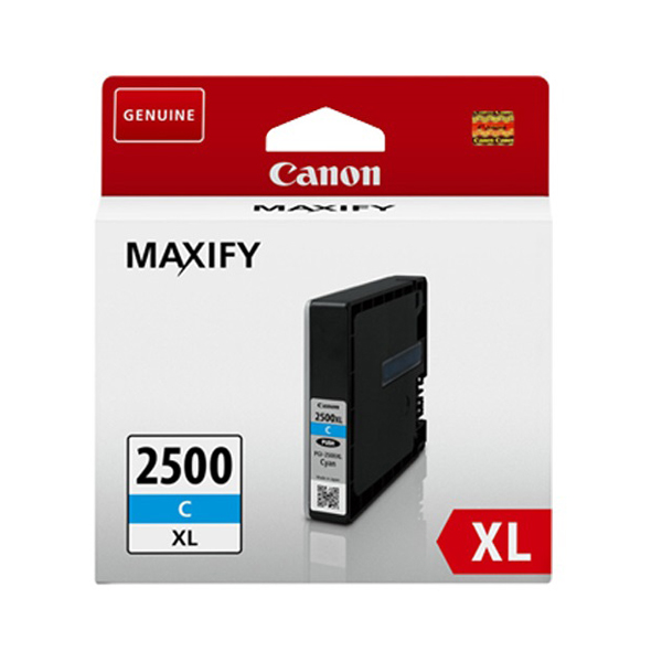 CANON PGI-2500XL Ink Cartridge, Cyan