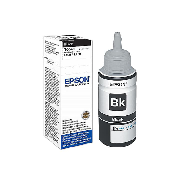 EPSON T6641 Ink Cartridge, Black