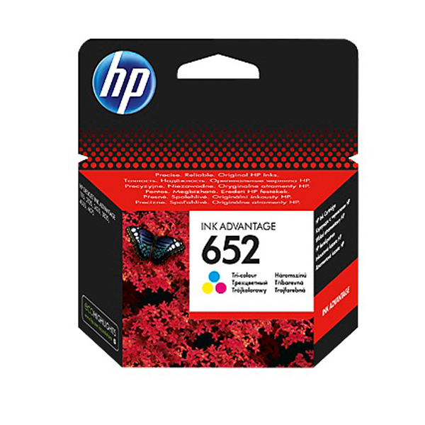 HP 652 Ink Cartridge Tri - Colour