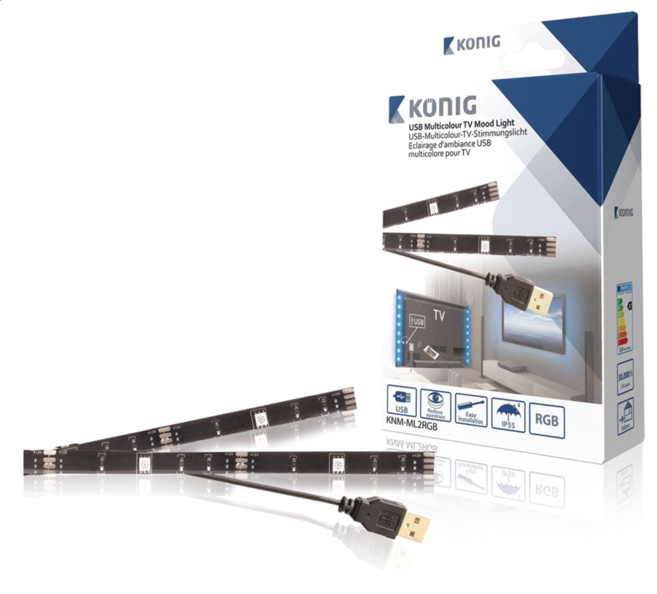 ΚONIG KNM-ML2W Ταινία Φωτισμού LED