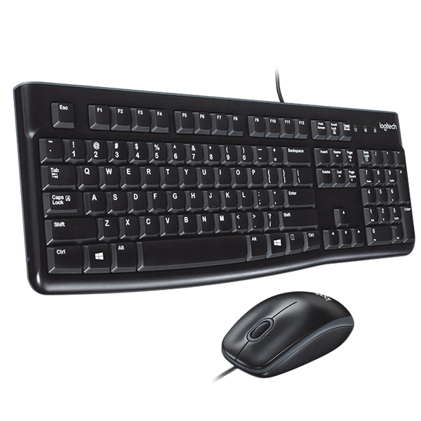 LOGITECH MK120 Set Wired Keyboard and Mouse