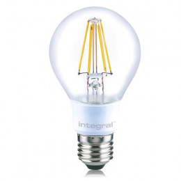 ΙNTEGRAL LED Λαμπτήρας, 4.5W E27 DIM, Ζεστό Λευκό | Integral