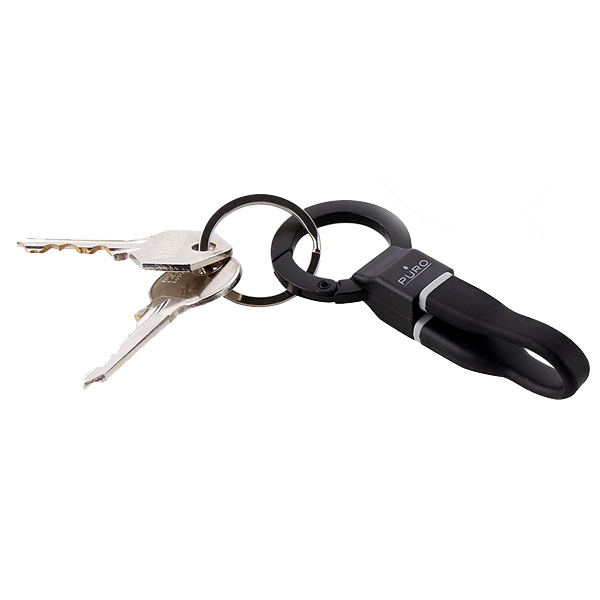 PURO CKFMICROBLK Micro USB Με Κλειδί-Κλειδιού, Μαύρο