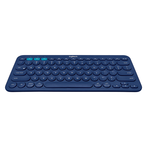LOGITECH K380 Bluetooth Wireless Keyboard, Blue | Logitech| Image 2