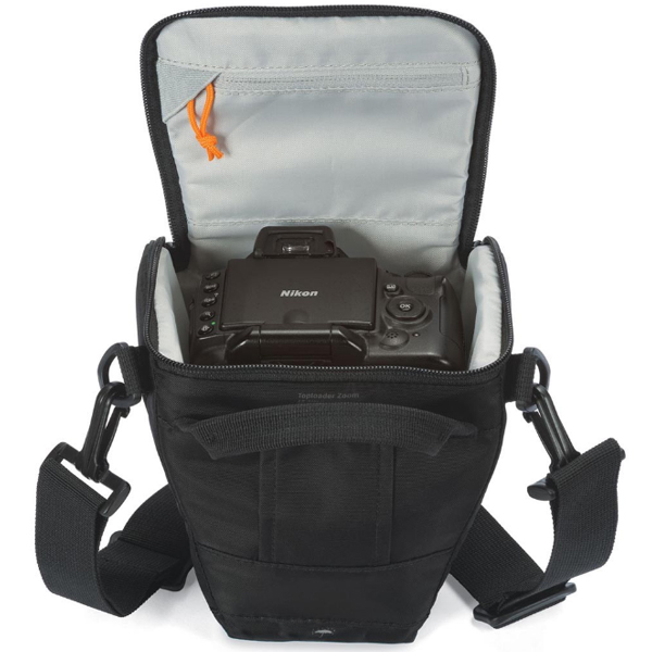 LOWEPRO ZOOM 55 AW II Toploader Τσάντα για Φωτογραφική, Μαύρο | Lowepro| Image 3