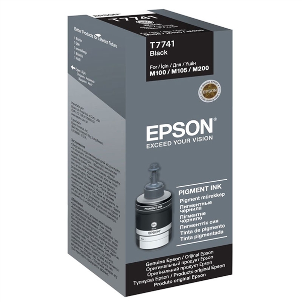 EPSON T7741 Mελάνι, Μαύρο | Epson| Image 2