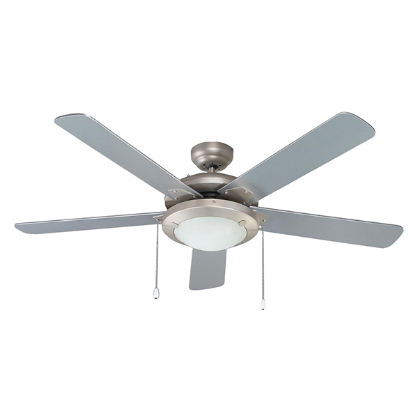 OTTO (D52018) Ceiling Fan, Silver