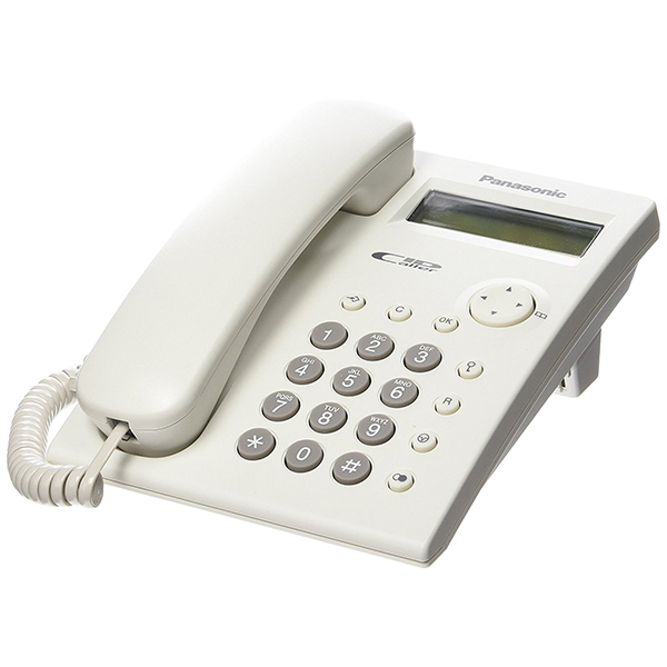 PANASONIC (KX-TSC11EXW) Corded Telephone, White