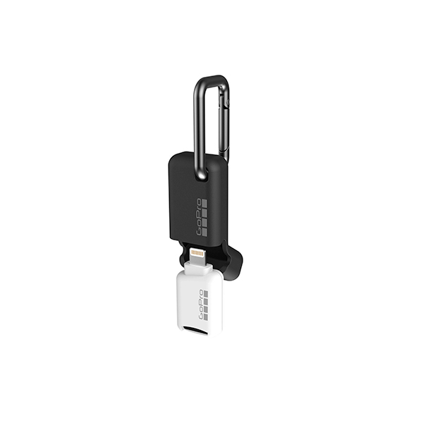 GO-PRO (AMCRL-001-EU) Quik Key microSD Card Reader για Iphone & Ipad, Άσπρο