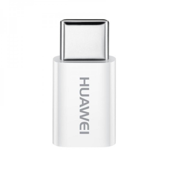 HUAWEI AP52 Φορτιστής Smartphone Micro USB σε USB Τύπου-C Μετατροπέας Adapter, Άσπρο