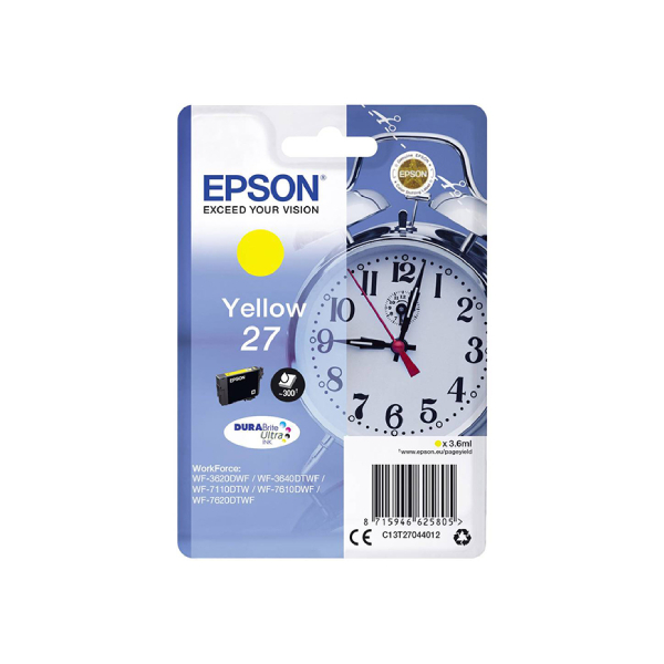 EPSON C13T27044012 Μελάνι, Κίτρινο | Epson| Image 1