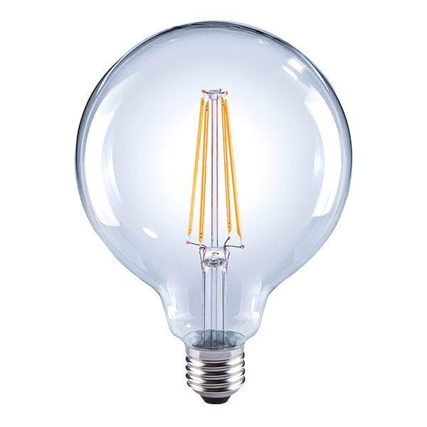 XAVAX 112618  E27 75W Globe Bulb, Warm White