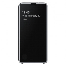 SAMSUNG Θήκη Πορτοφόλι Clear για Samsung Galaxy S10e, Μαύρο | Samsung