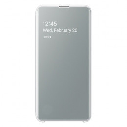 SAMSUNG Θήκη Πορτοφόλι Clear για Samsung Galaxy S10e, Άσπρο | Samsung