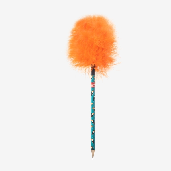 LEGAMI FLF0001 Parrot Pencil with Orange Feathers