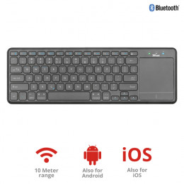 TRUST 22573 Mida Wireless Bluetooth Keyboard with XL touchpad | Trust