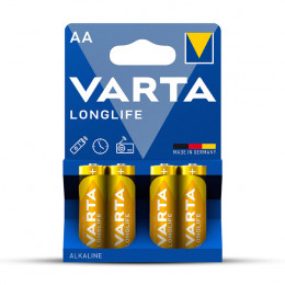 VARTA Long Life Batteries, 4+2 AA Size | Varta