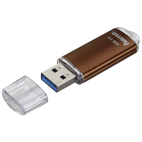 HAMA 124005 "Laeta" USB Flash Drive, USB 3.0, 128 GB, 40 MB/s, brown | Hama| Image 2