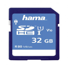 ΗAMA 00124135 Κάρτα Μνήμης, 32 GB SDHC Class10 | Hama