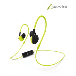 HAMA 00177095 Active BT Sports In Ear Headphones, Yellow/Black | Hama