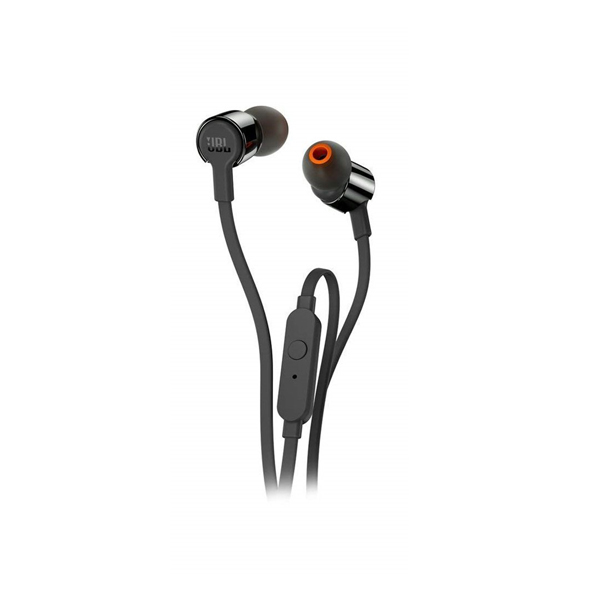 JBL T210 Pure Bass In-Ear Heaphones with Microphone, Black | Jbl| Image 2