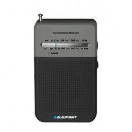 BLAUPUNKT PR3BK Analog Pocket Radio, Black | Blaupunkt