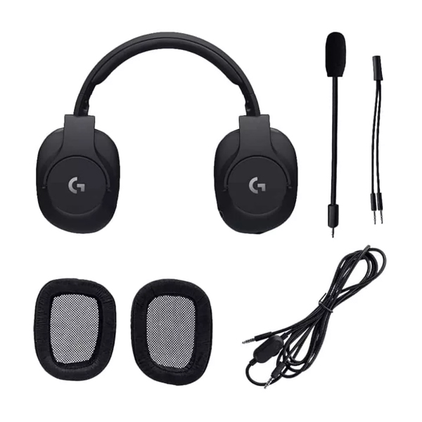 LOGITECH Gaming Headset G Pro Surround Sound, Black | Logitech| Image 2