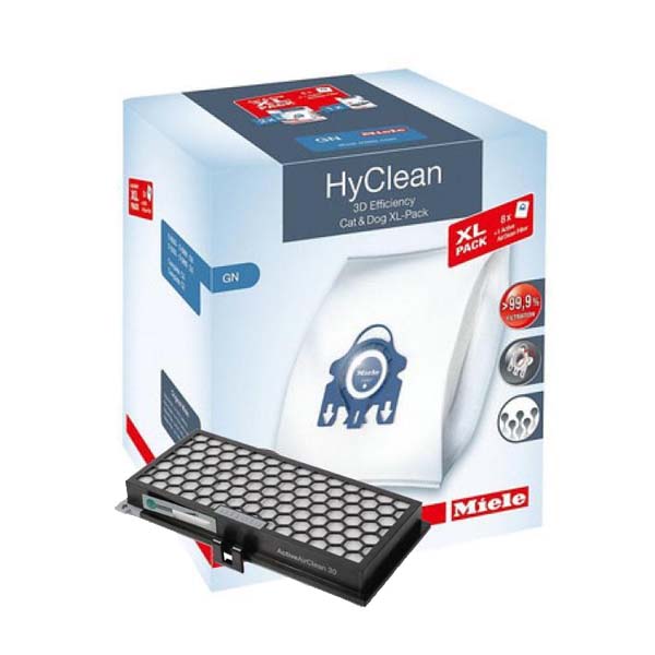 MIELE XL Pack HyClean 3D GN Dustbags+ HEPA Filter