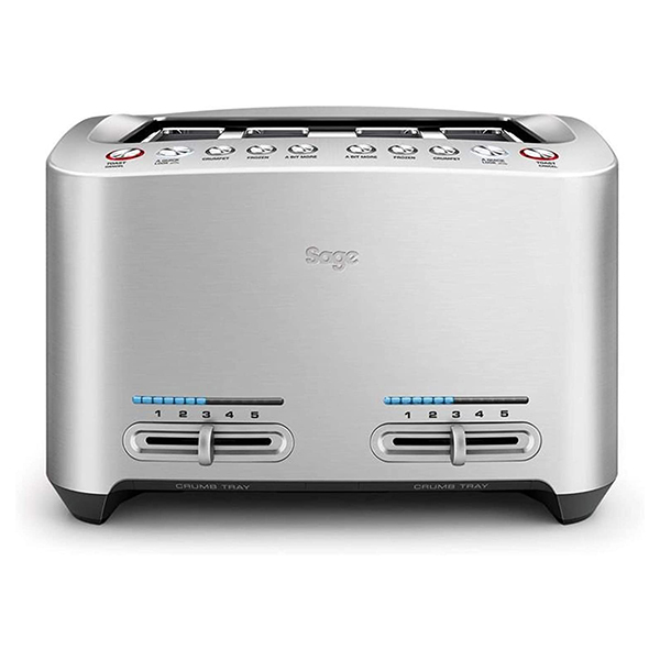 SAGE BTA845UK The Smart Toast Toaster, Silver | Sage