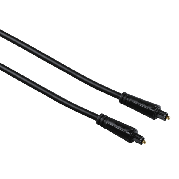 HAMA 122252 Audio Optical Fibre Cable, ODT plug (Toslink), 3.0 m