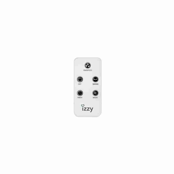 IZZY IZ-9003 Ανεμιστήρας με Τηλεχειριστήριο 16", Άσπρο | Izzy| Image 2