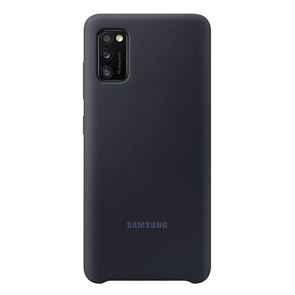 SAMSUNG Θήκη Σιλικόνη για Samsung Galaxy A41, Μαυρο