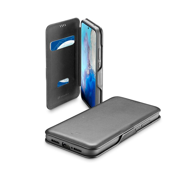 CELLULAR LINE Book Case for Samsung Galaxy S20 Smartphone, Black