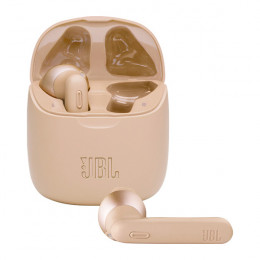 JBL 225TWS Tune True Wireless Headphones, Gold | Jbl