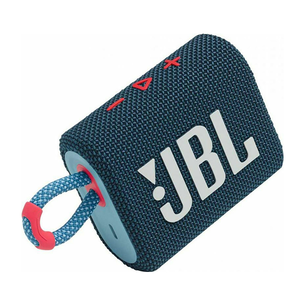 JBL GO 3 Φορητό Bluetooth Αδιάβροχο Ηχείο, Μπλε-Ροζ | Jbl| Image 2