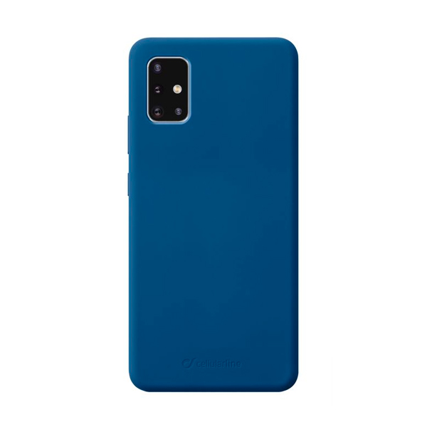 CELLULAR LINE Silicone Case for Samsung Galaxy A51 Smartphone, Blue